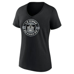 Los Angeles Kings Women's Native V-Neck T-Shirt - Black | NHL online