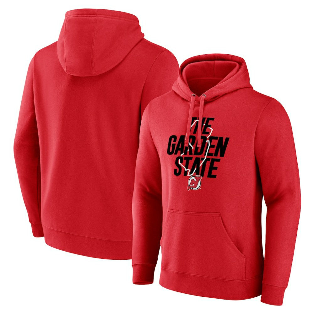 New Jersey Devils Native Pullover Hoodie - Red | NHL discount