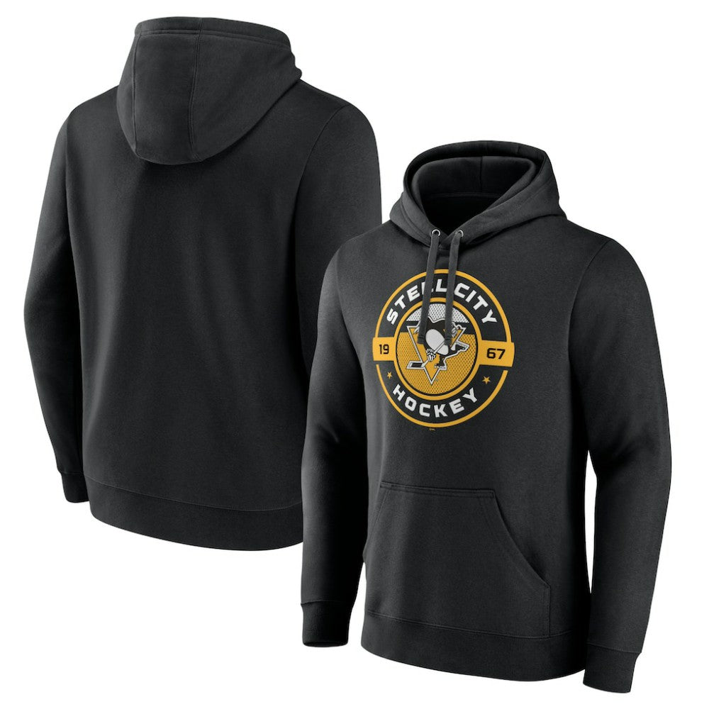 Pittsburgh Penguins Native Pullover Hoodie - Black | NHL near me