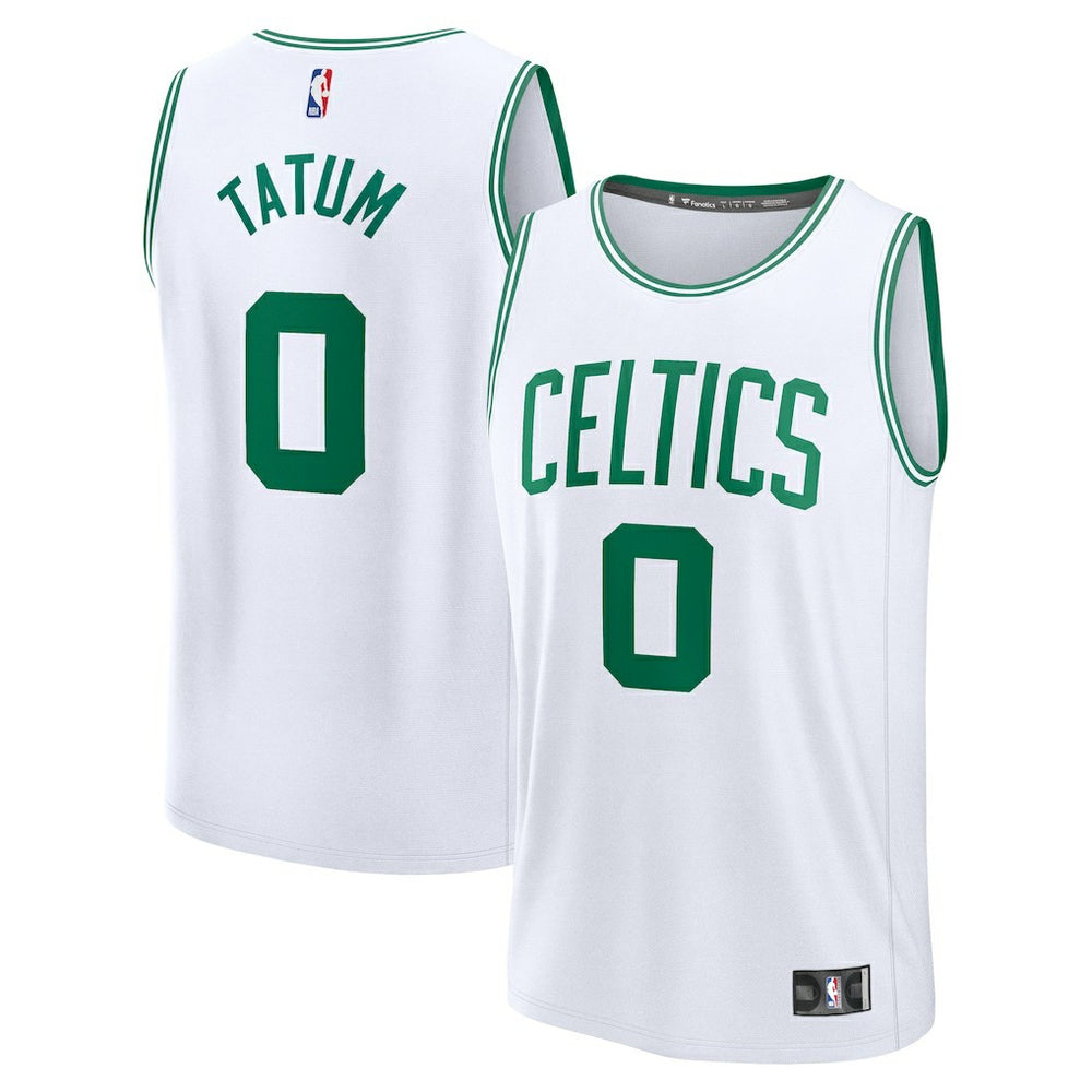 Fanatics Jayson Tatum Boston Celtics Youth Fast Break Replica Player Jersey Association Edition White