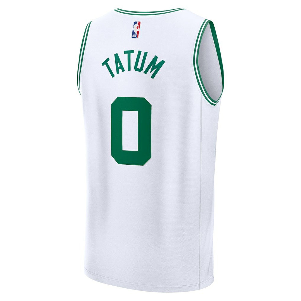 Fanatics Jayson Tatum Boston Celtics Youth Fast Break Replica Player Jersey Association Edition White