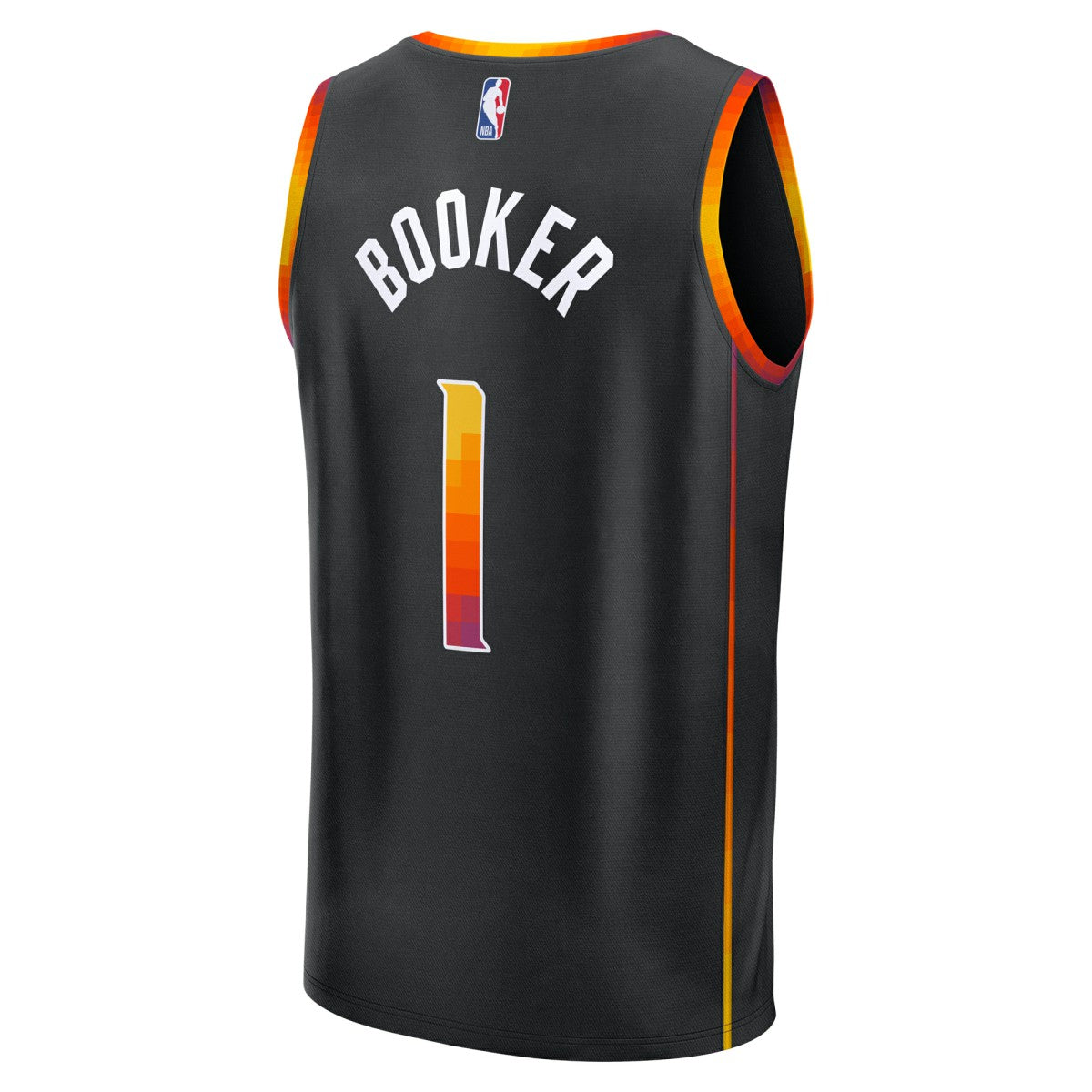 Fanatics Devin Booker Phoenix Suns Youth Fast Break Replica Player Jersey Statement Edition Black