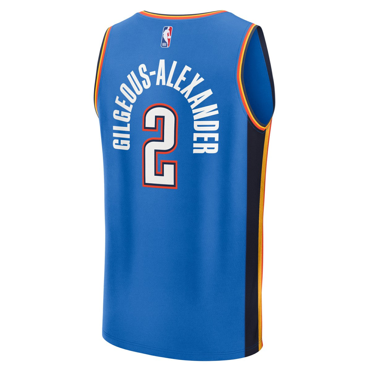 Fanatics Shai Gilgeous-Alexander Oklahoma City Thunder Youth Fast Break Replica Player Jersey Icon Edition Blue