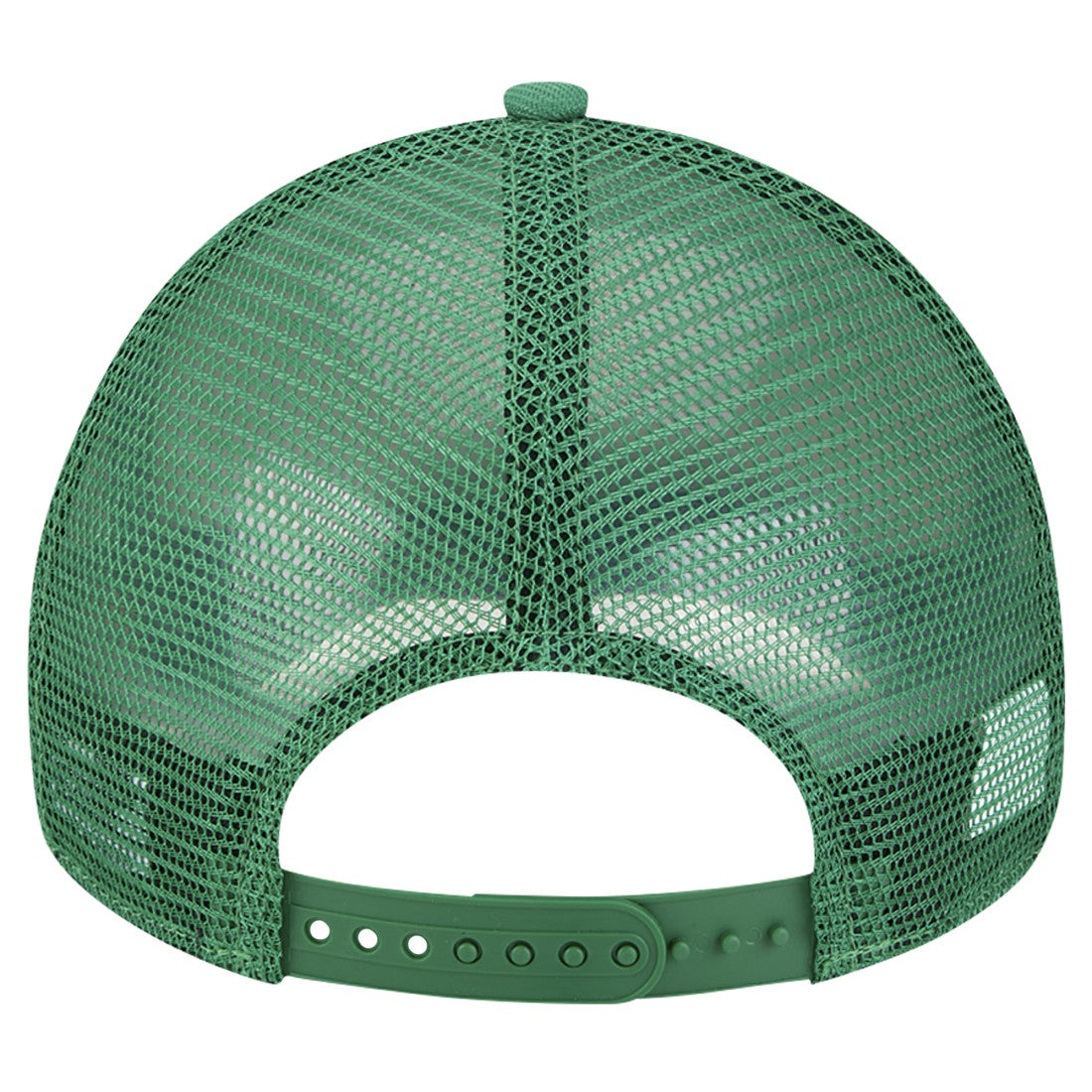 New York Jets New Era 9FORTY A-Frame Trucker Adjustable Hat - Green - NFL