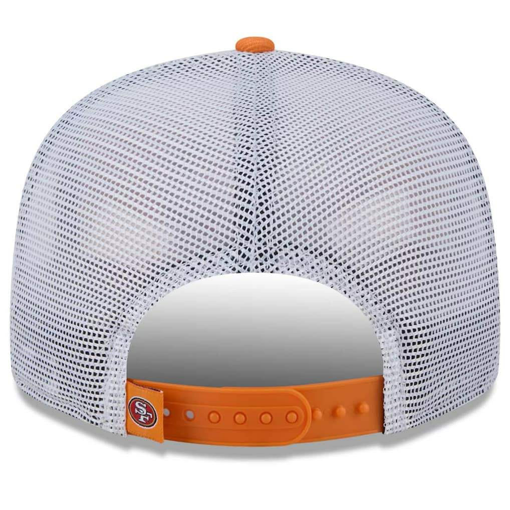 San Francisco 49ers New Era Citrus 9FIFTY Trucker Snapback Hat - Orange - NFL