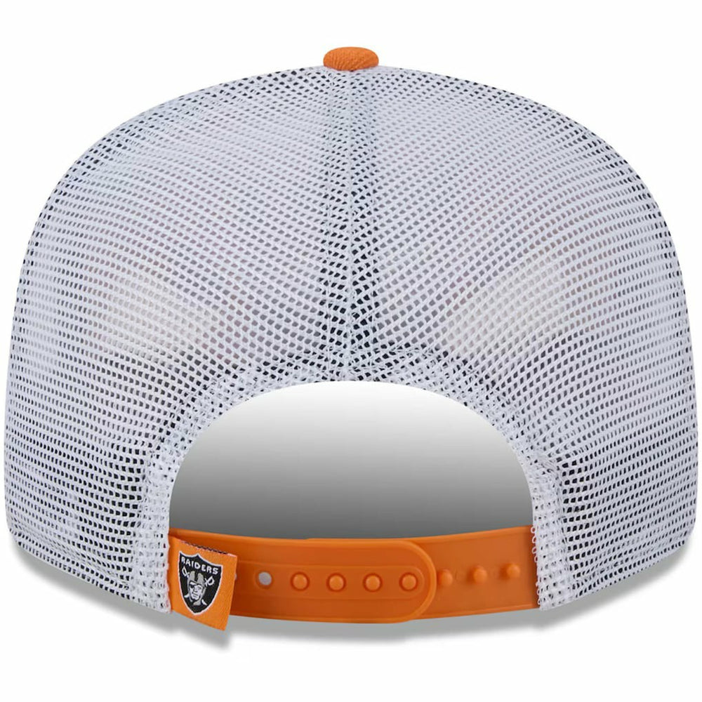 Las Vegas Raiders New Era Citrus 9FIFTY Trucker Snapback Hat - Orange - NFL