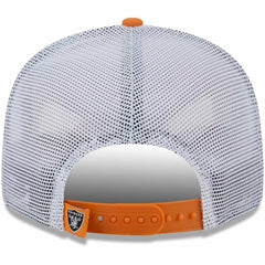 Las Vegas Raiders New Era Citrus 9FIFTY Trucker Snapback Hat - Orange - NFL