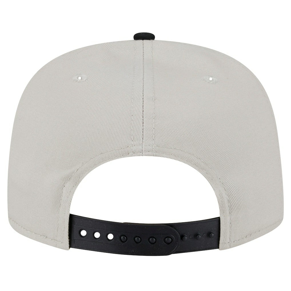 Las Vegas Raiders New Era Athletic Golfer Snapback Hat - Stone/Black - NFL
