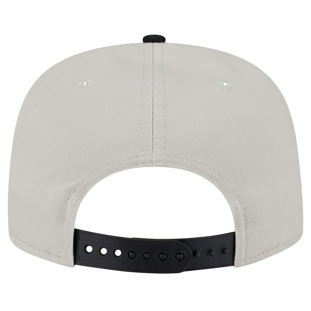 Las Vegas Raiders New Era Athletic Golfer Snapback Hat - Stone/Black - NFL