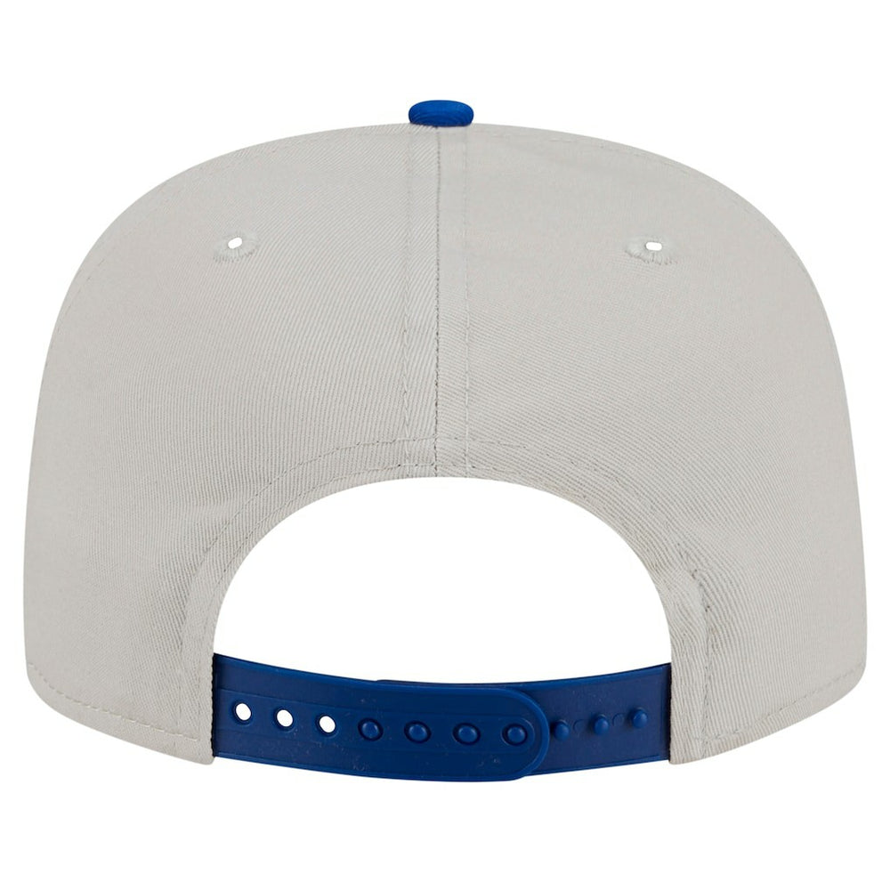 New York Giants New Era Athletic Golfer Snapback Hat - Stone/Royal - NFL
