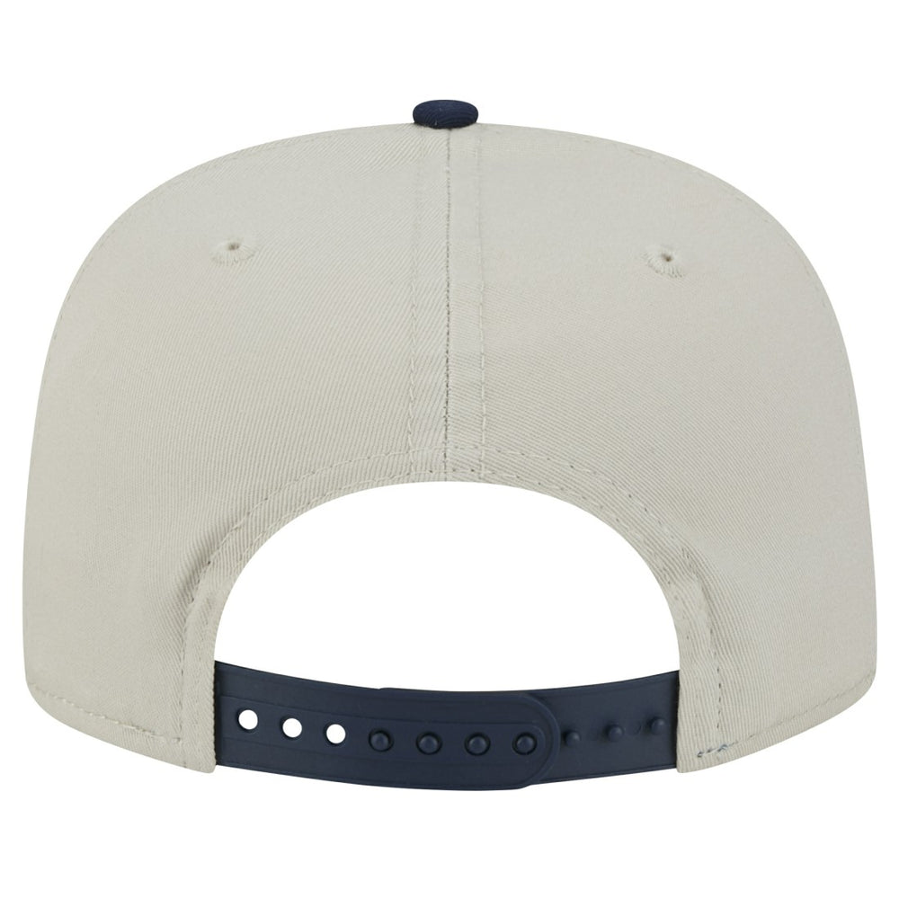 Tennessee Titans New Era Athletic Golfer Snapback Hat - Stone/Navy - NFL