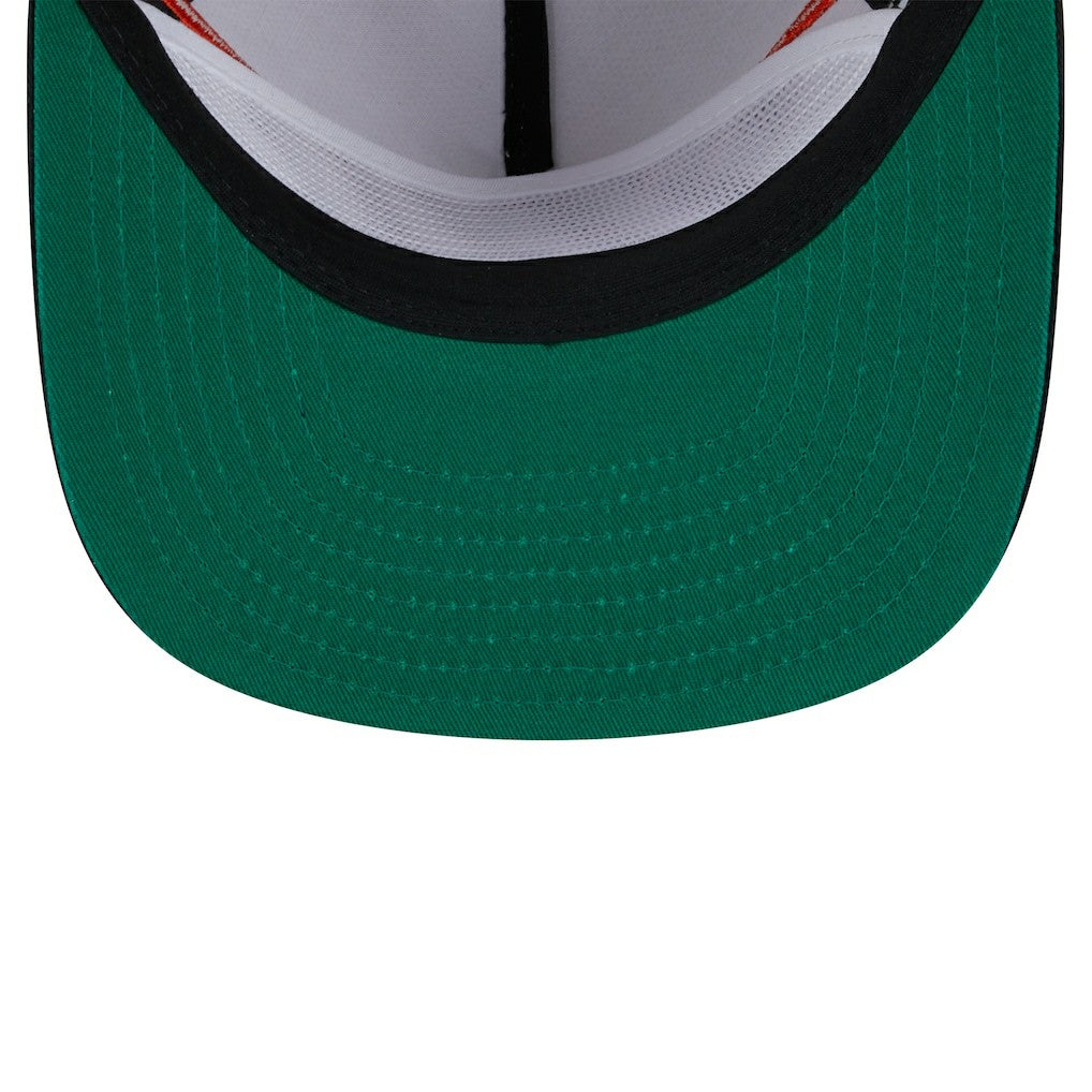 Cincinnati Bengals New Era Athletic Golfer Snapback Hat - Stone/Orange - NFL