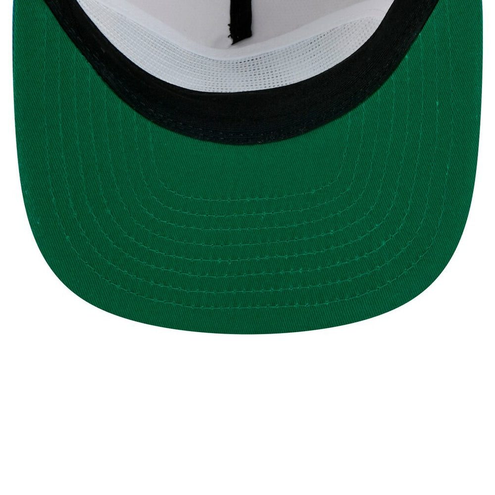 Jacksonville Jaguars New Era Athletic Golfer Snapback Hat - Stone/Teal - NFL