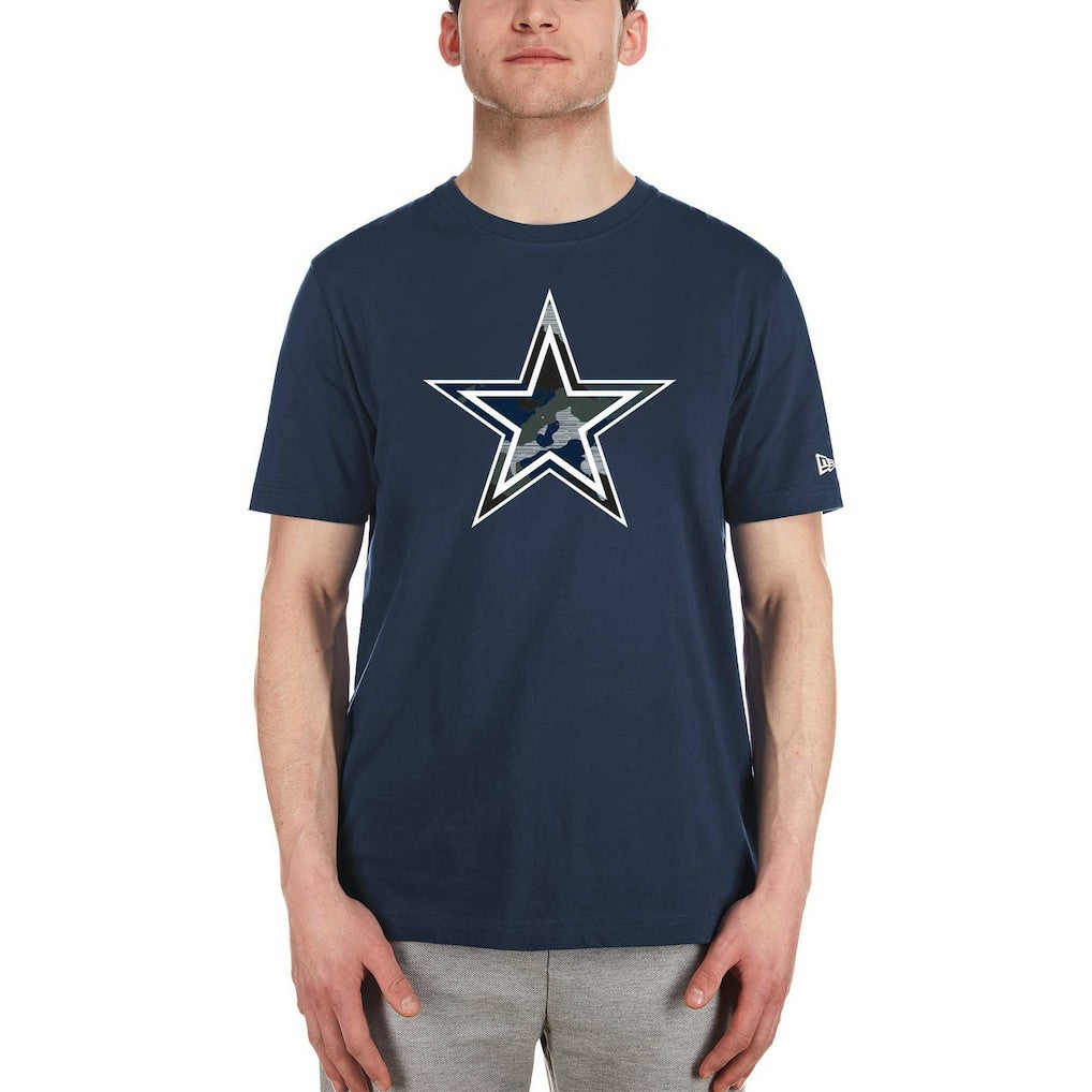 Dallas Cowboys New Era Logo T-Shirt - Navy - NFL