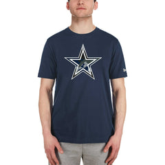 Dallas Cowboys New Era Logo T-Shirt - Navy - NFL