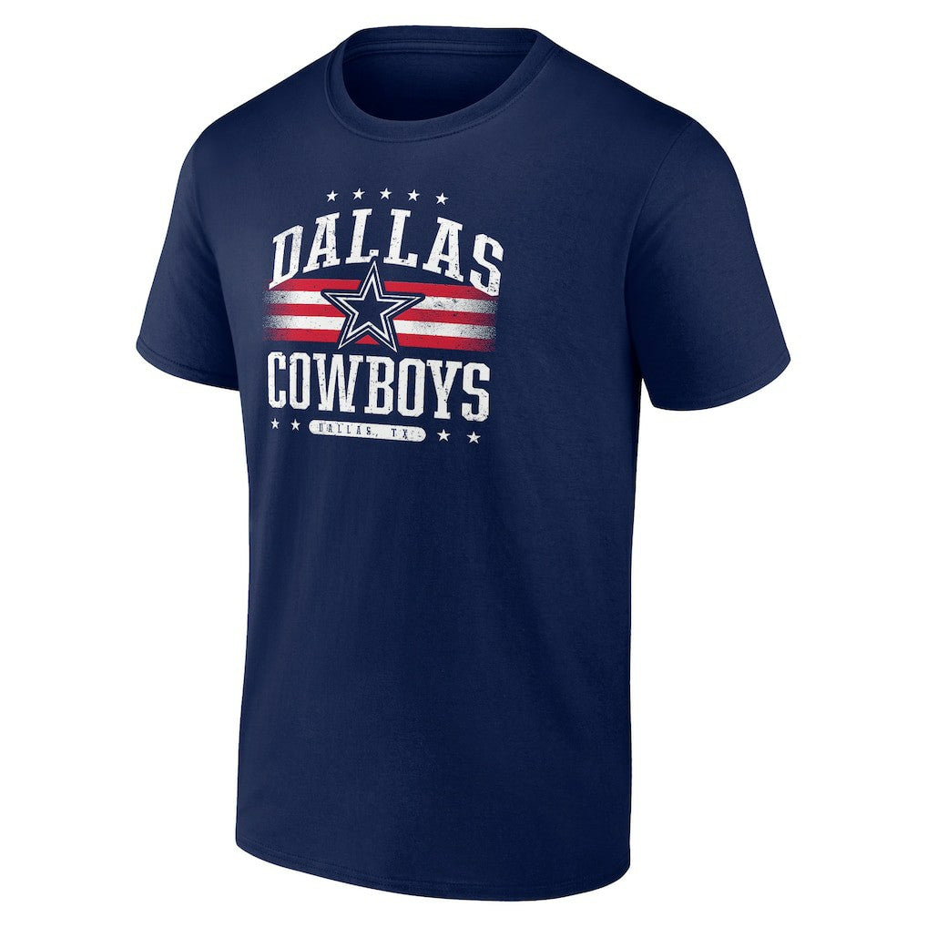 Dallas Cowboys Americana Team T-Shirt - Navy - NFL