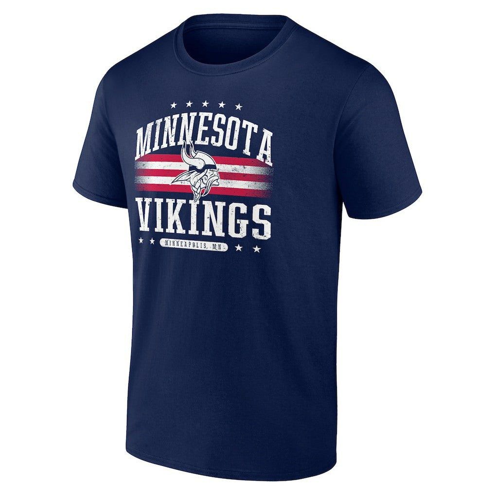 Minnesota Vikings Americana Team T-Shirt - Navy - NFL