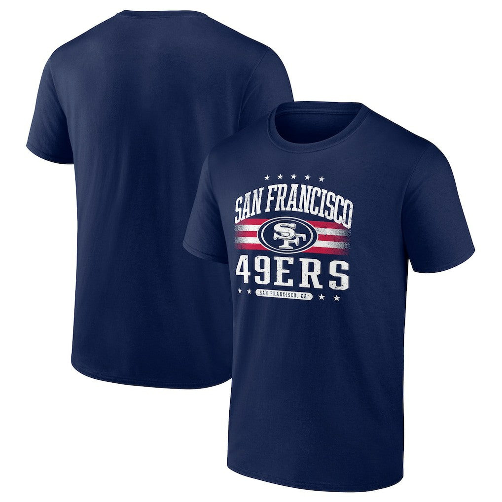 San Francisco 49ers Americana Team T-Shirt - Navy - NFL