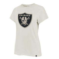 Las Vegas Raiders '47 Women's Panthera Frankie T-Shirt - Cream - 47 brand