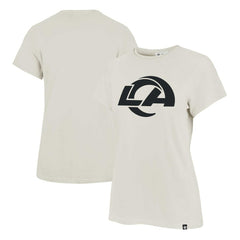 Los Angeles Rams '47 Women's Panthera Frankie T-Shirt - Cream - 47 brand