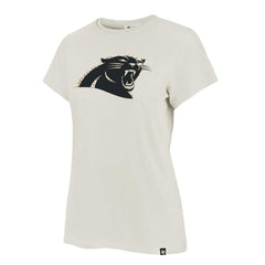 Carolina Panthers '47 Women's Panthera Frankie T-Shirt - Cream - 47 brand