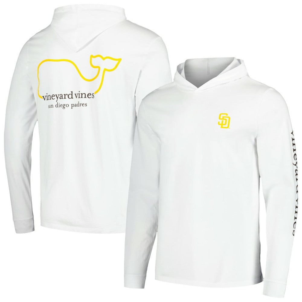 San Diego Padres Vineyard Vines Long Sleeve Hoodie T-Shirt Online