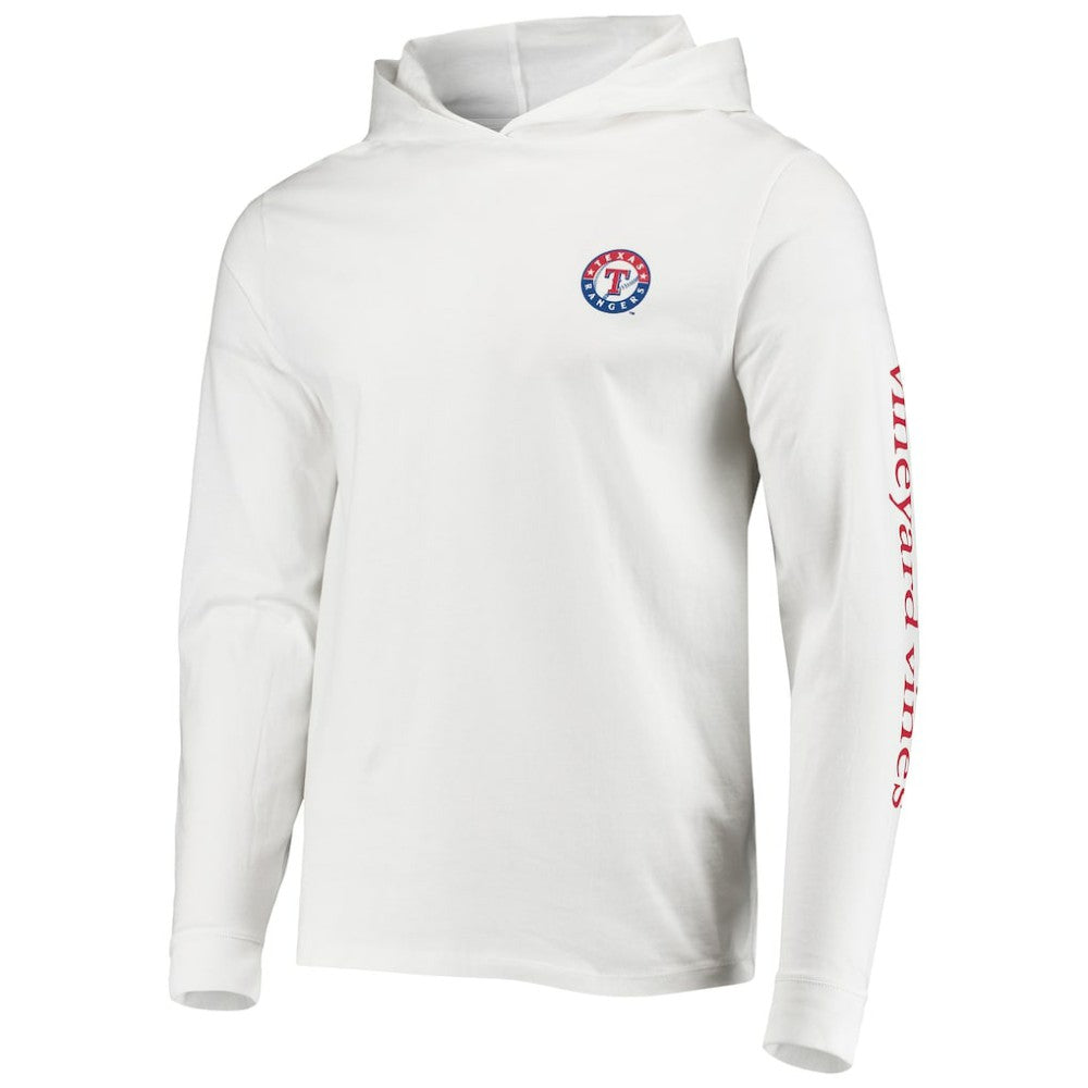 Texas Rangers Vineyard Vines Long Sleeve Hoodie T-Shirt Online