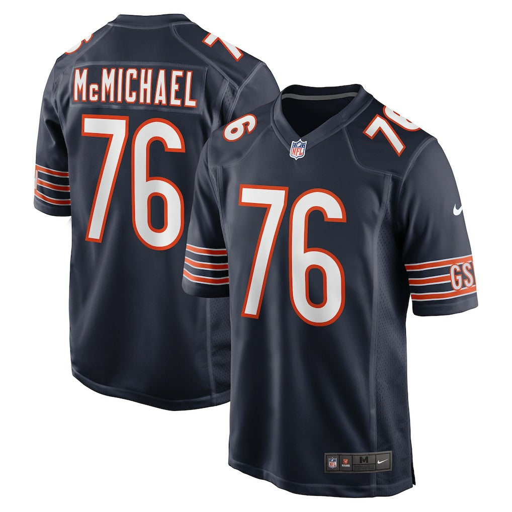 Steve McMichael Chicago Bears Retired Player Game Jersey - Navy - Nike