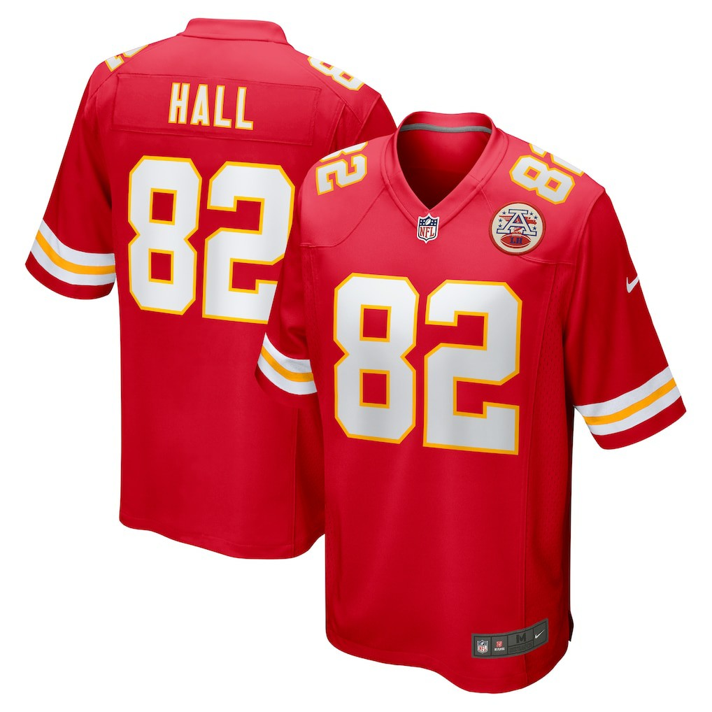 Dante Hall Kansas City Chiefs Retired Player Game Jersey - Red - Nike