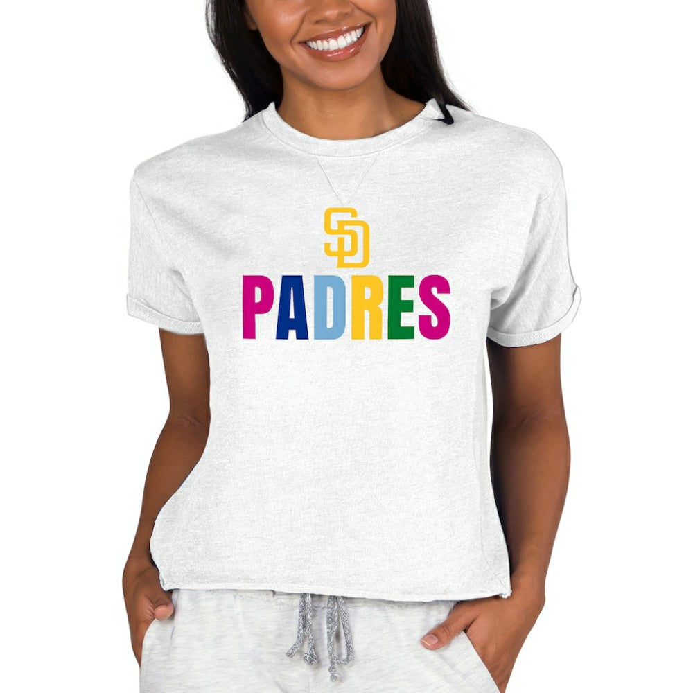 San Diego Padres Concepts Sport Women's Mainstream Terry Sweatshirt Online