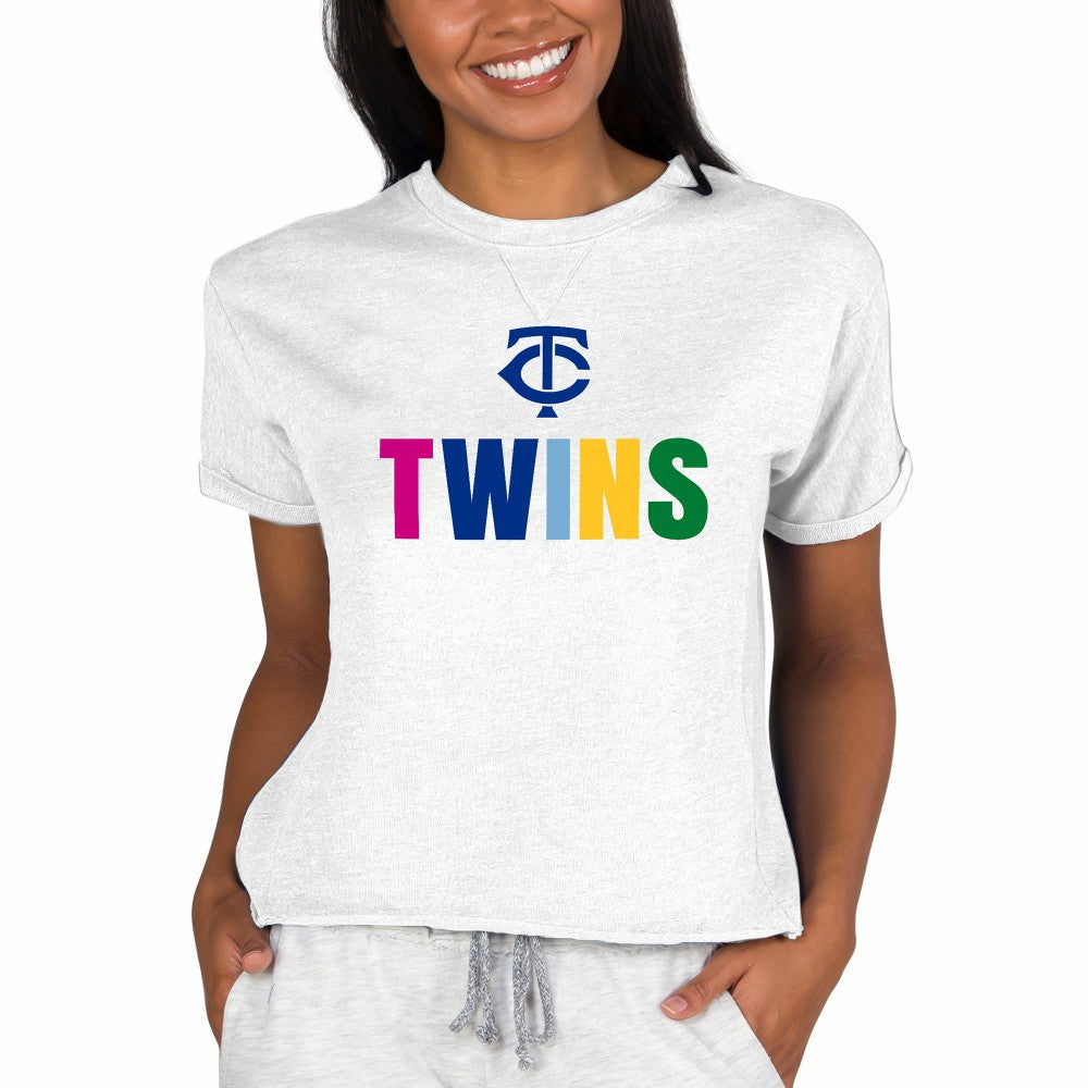 Minnesota Twins Concepts Sport Women's Mainstream Terry Sweatshirt Sale