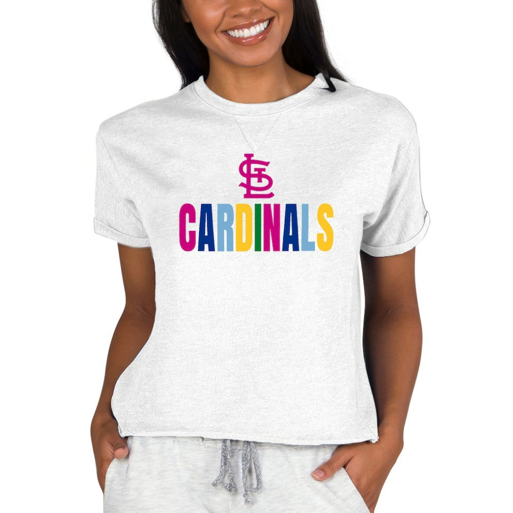 St. Louis Cardinals Concepts Sport Women's Mainstream Terry Sweatshirt Outlet
