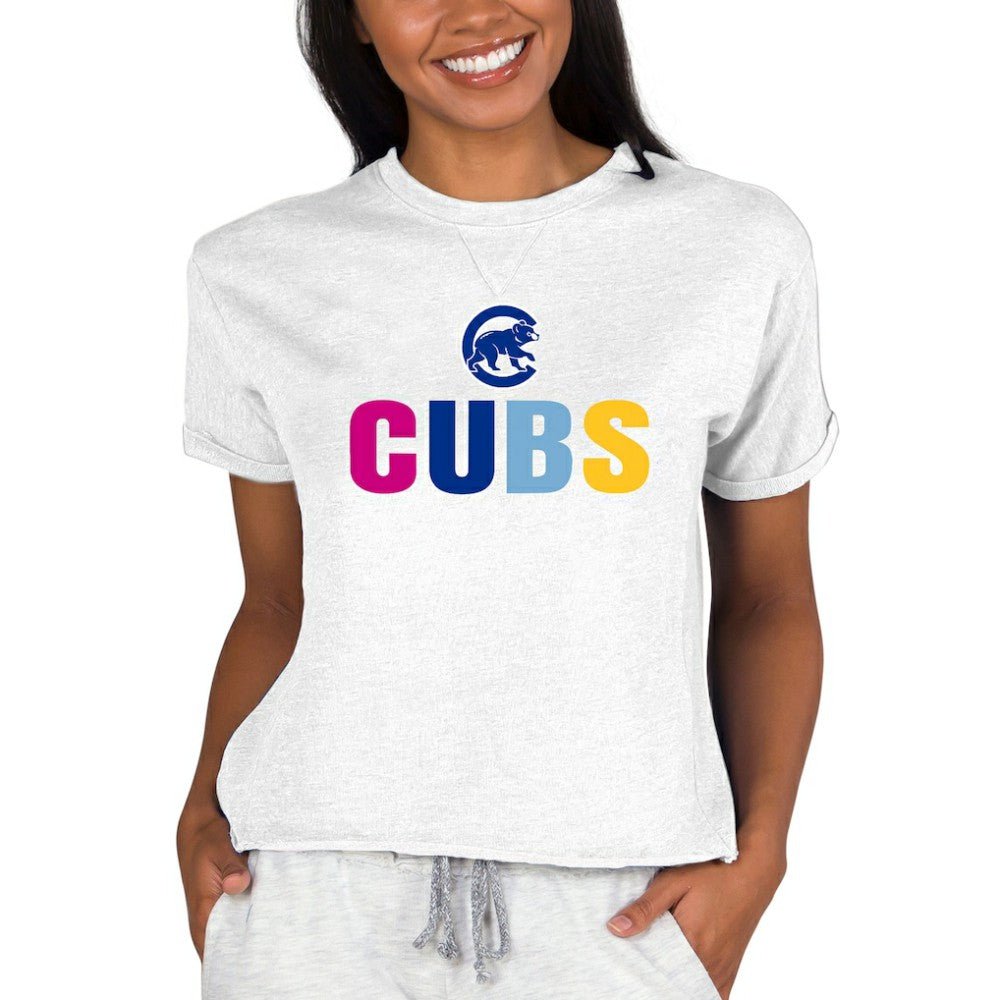 Chicago Cubs Concepts Sport Women's Mainstream Terry Sweatshirt Sale