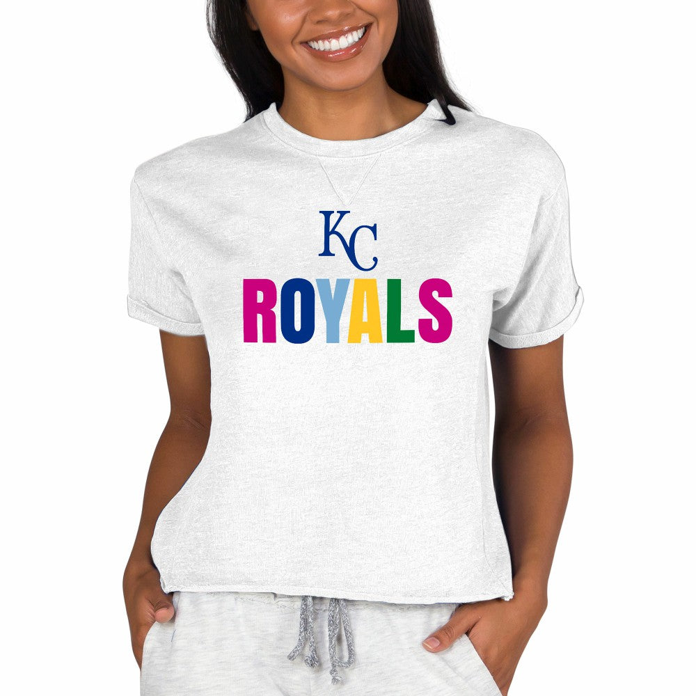 Kansas City Royals Concepts Sport Women's Mainstream Terry Sweatshirt Sale