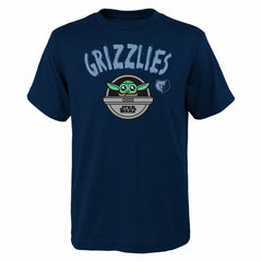 Memphis Grizzlies Youth Star Wars The Child T-Shirt Navy