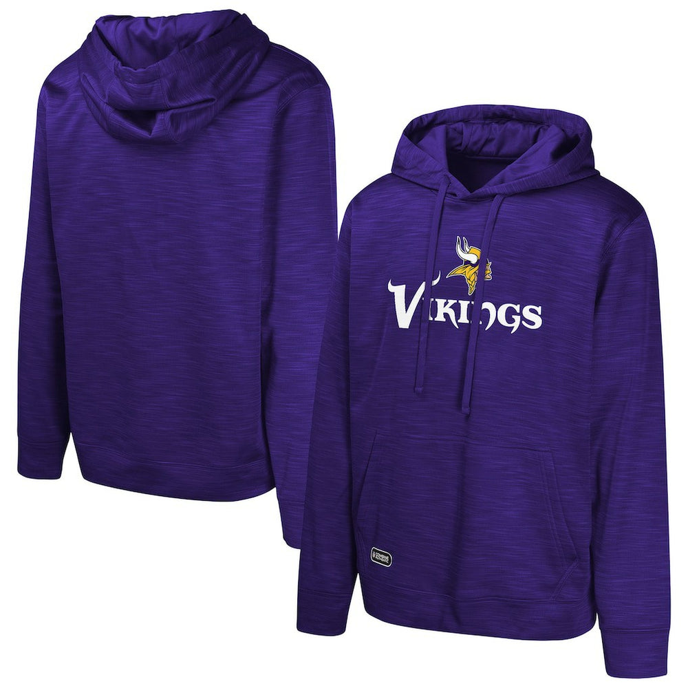 Minnesota Vikings Streak Fleece Pullover Hoodie - Purple - NFL