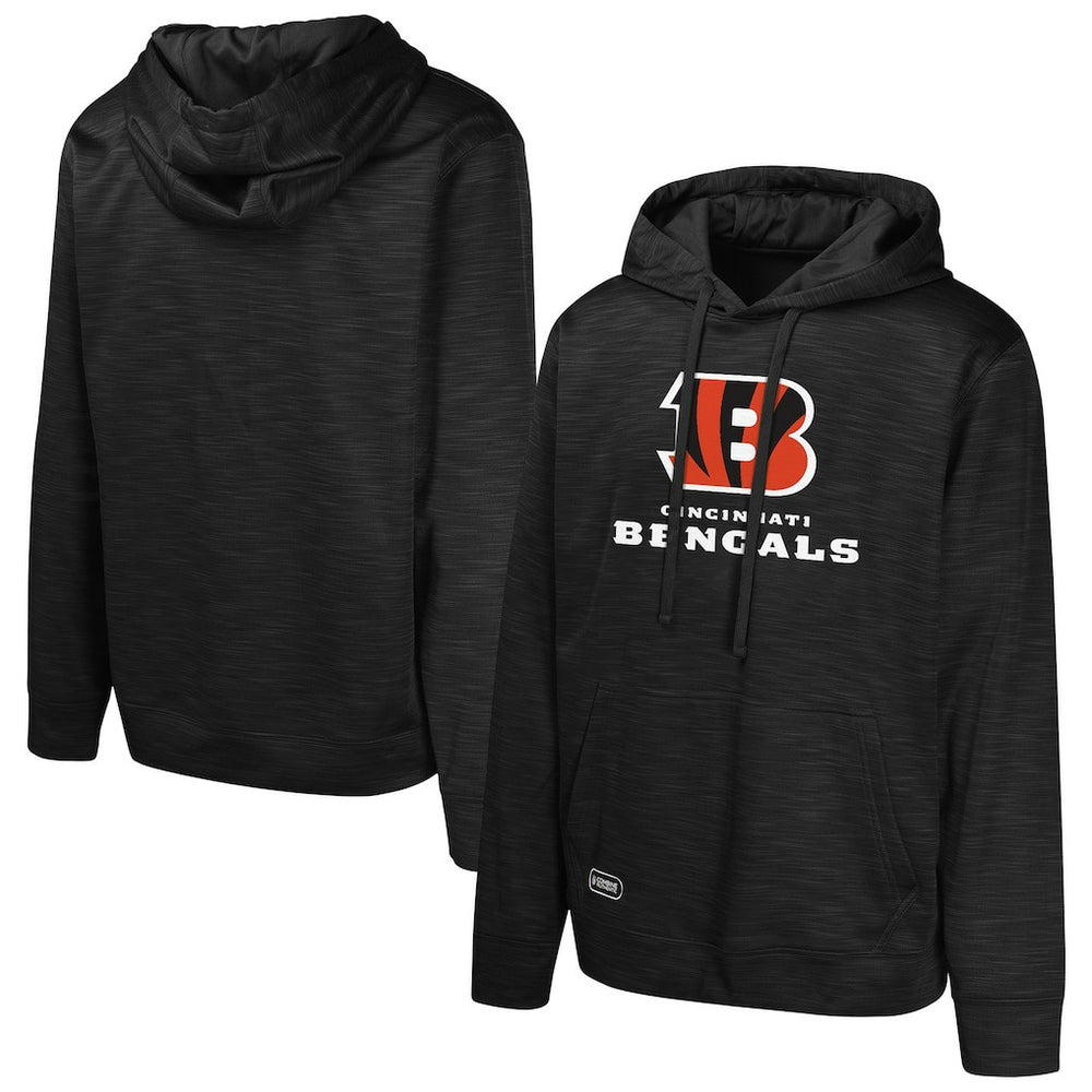 Cincinnati Bengals Streak Fleece Pullover Hoodie - Black - NFL