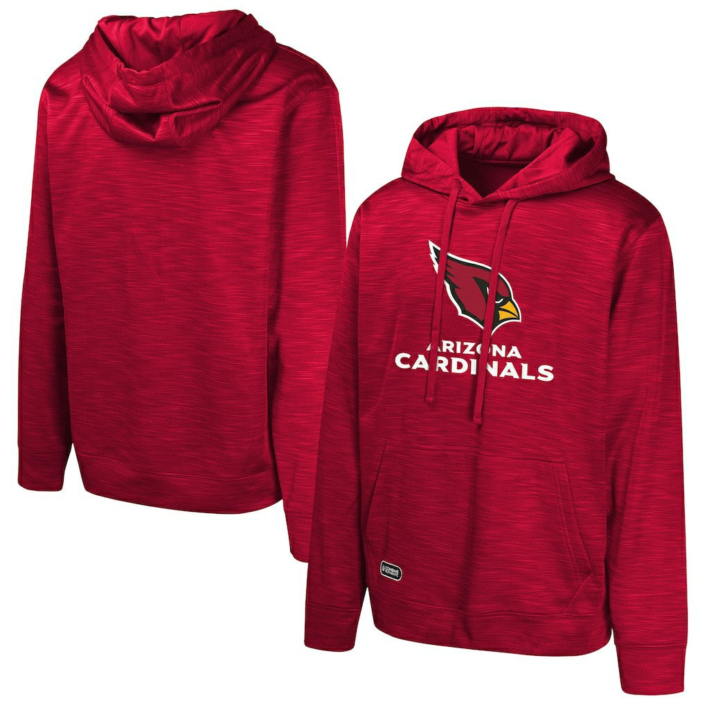 Arizona Cardinals Streak Fleece Pullover Hoodie - Cardinal - NFL