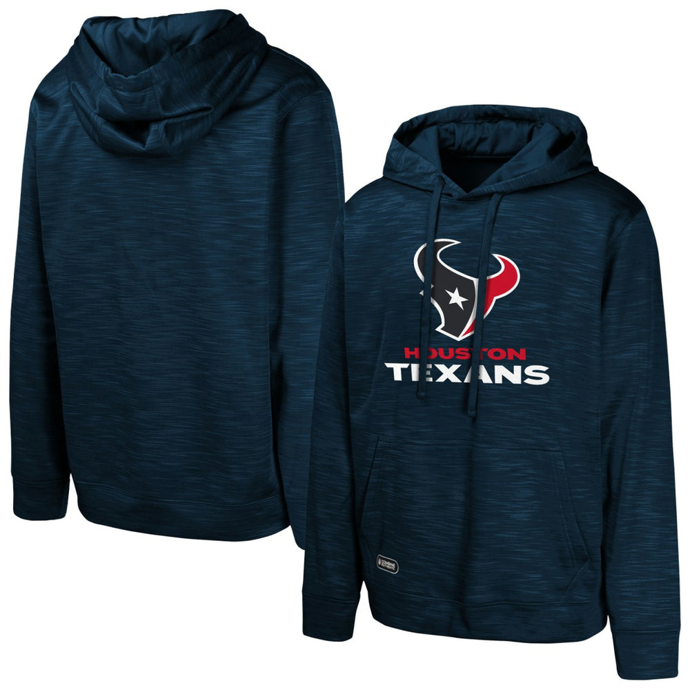 Houston Texans Streak Fleece Pullover Hoodie - Navy - NFL