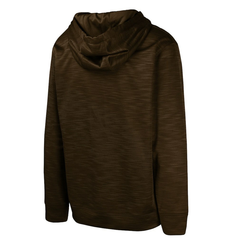 Cleveland Browns Streak Fleece Pullover Hoodie - Brown - NFL