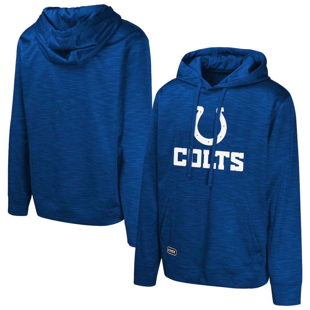Indianapolis Colts Streak Fleece Pullover Hoodie - Royal - NFL