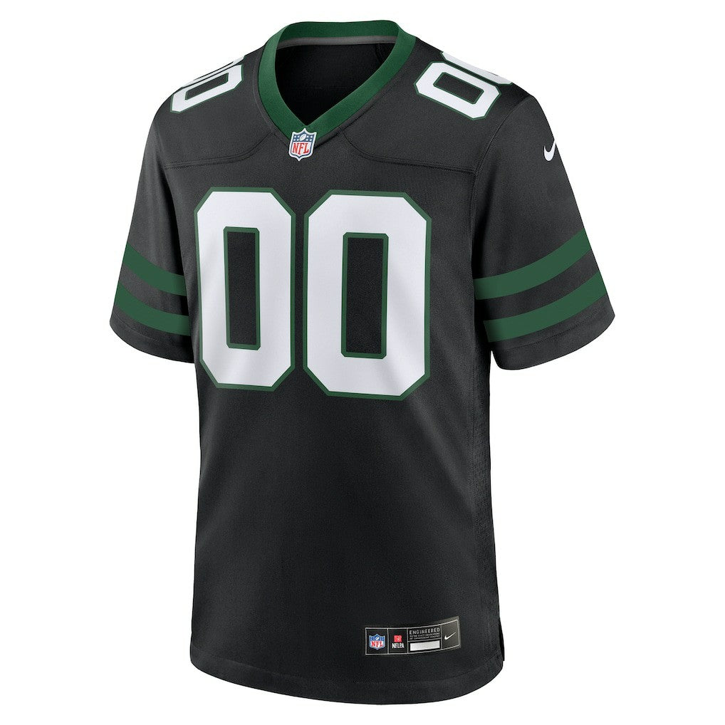 New York Jets Alternate Custom Game Jersey - Legacy Black - Nike