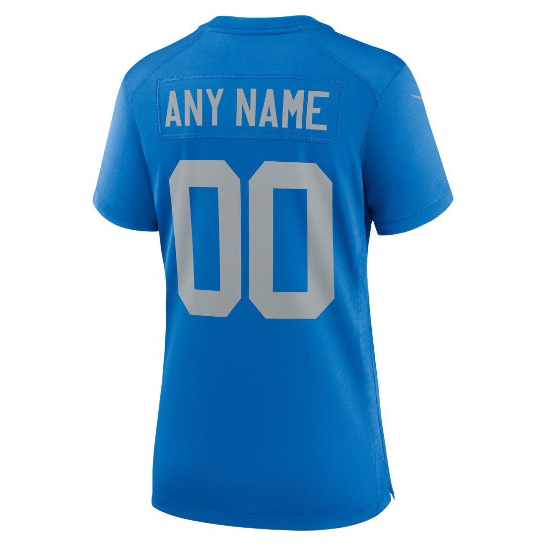 Detroit Lions Women's Alternate Custom Game Jersey - Blue - Nike