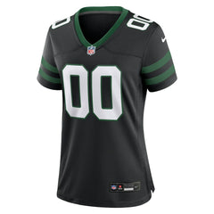 New York Jets Women's Alternate Custom Game Jersey - Legacy Black - Nike