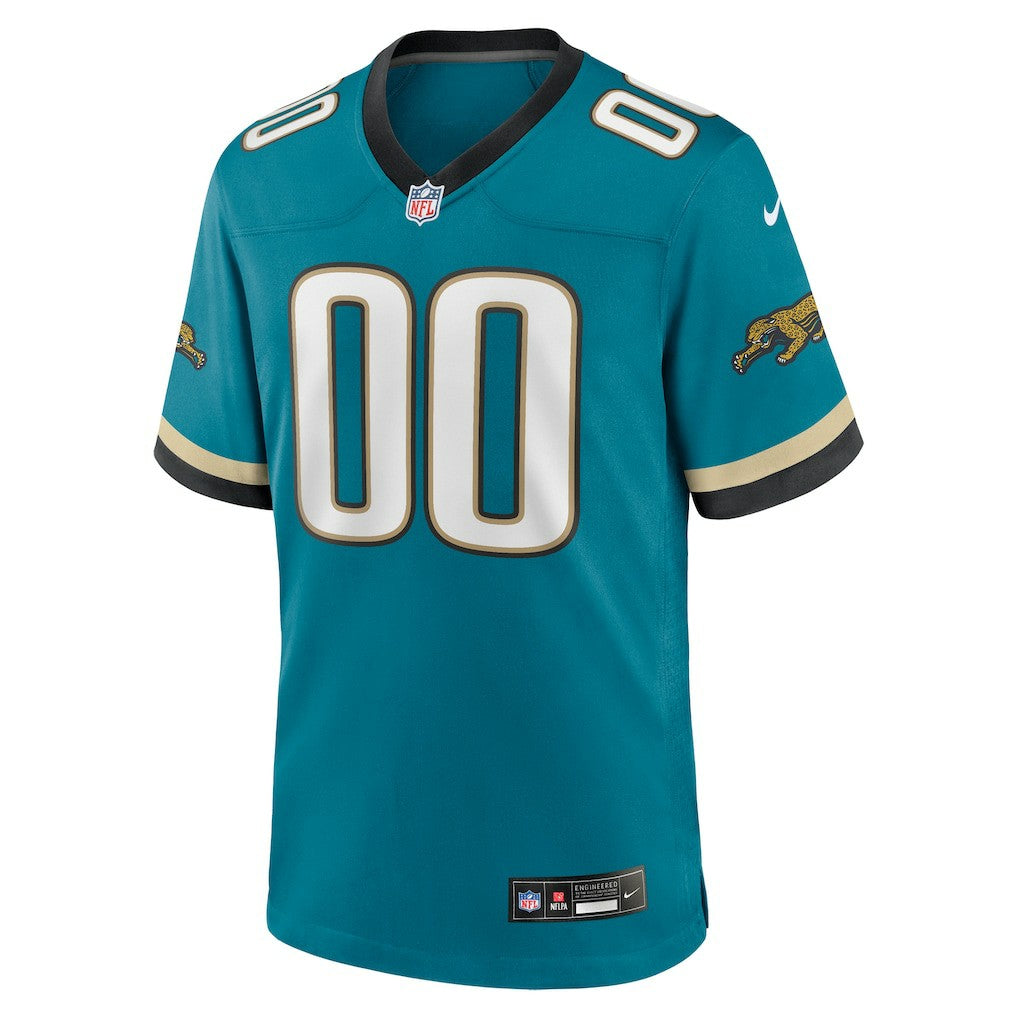 Jacksonville Jaguars Prowler Throwback Custom Game Jersey - Teal - Nike