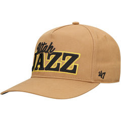47 brand Utah Jazz '47 Barnes Hitch Adjustable Hat Tan