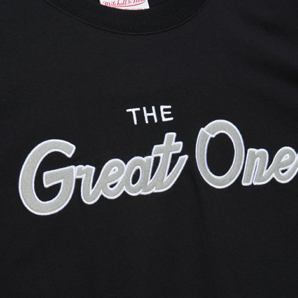 Wayne Gretzky Los Angeles Kings Mitchell & Ness Premium Nickname Vintage Logo T-Shirt - Black | NHL discount