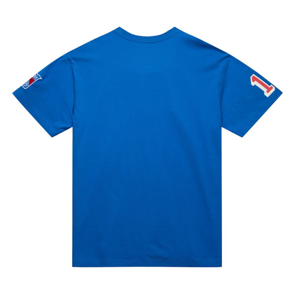 Mark Messier New York Rangers Mitchell & Ness Premium Nickname Vintage Logo T-Shirt - Blue | NHL online