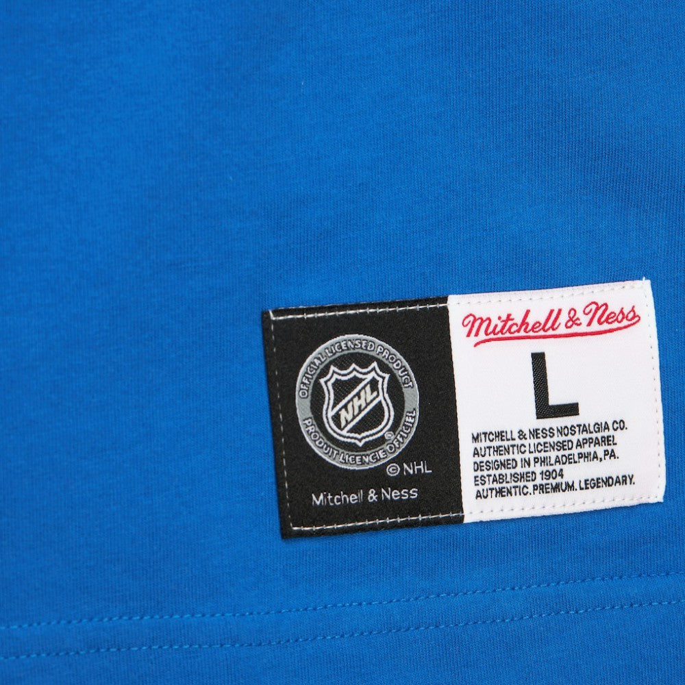 Mark Messier New York Rangers Mitchell & Ness Premium Nickname Vintage Logo T-Shirt - Blue | NHL online