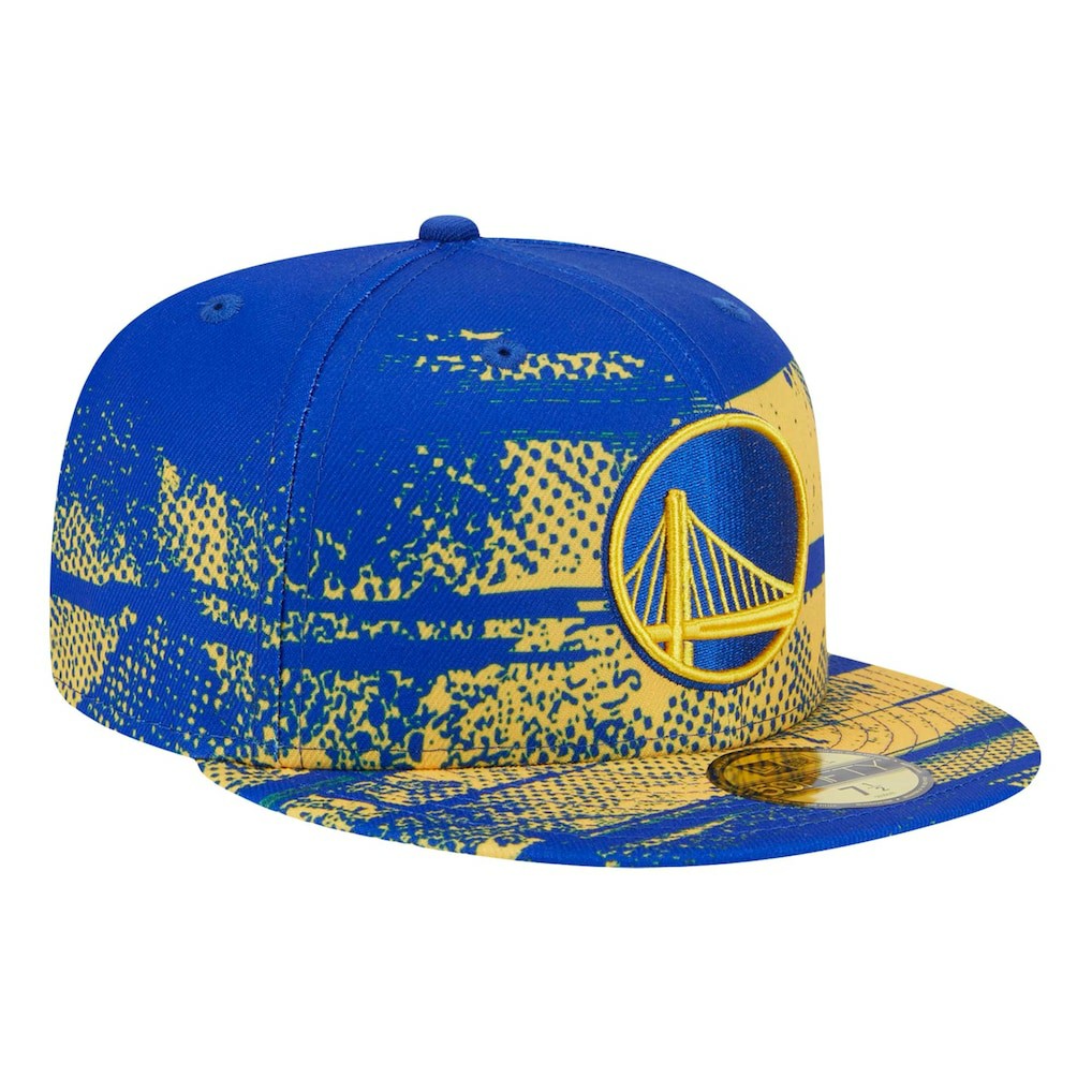 New Era Golden State Warriors Tip-Off 59FIFTY Fitted Hat Royal